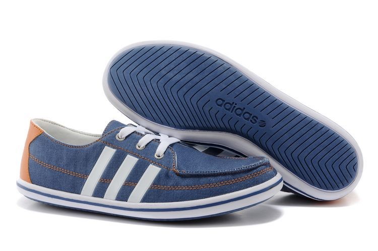Mens Adidas Style NEO G53898 Deep blue/White/Brown